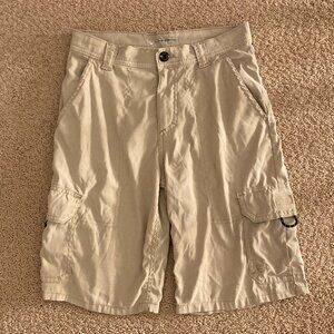 Boy’s Wrangler Cargo Shorts - Thin dry-fit syle fabric feel - Size 12